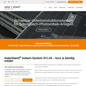Schweizer Unterkonstruktionssystem für