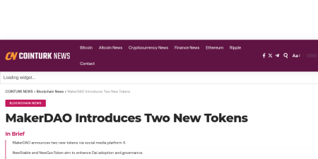 Read the full Article:  ⭲ MakerDAO Introduces Two New Tokens