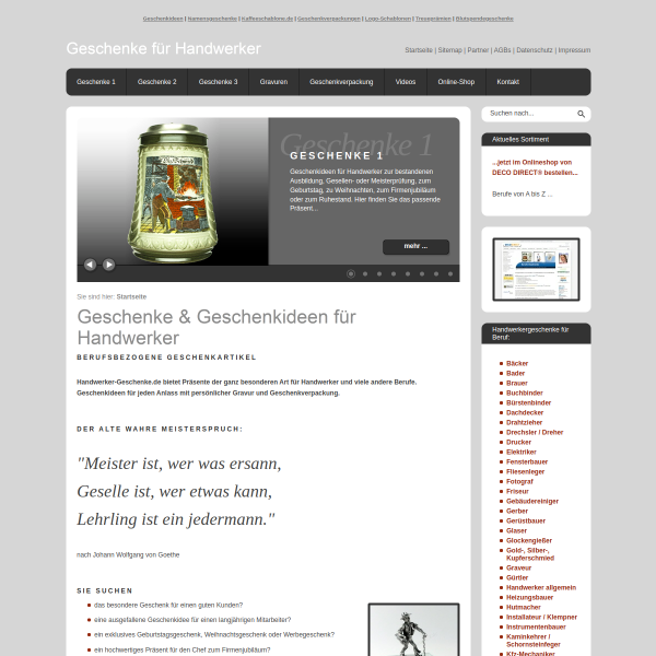 http://www.Handwerker-Geschenke.de