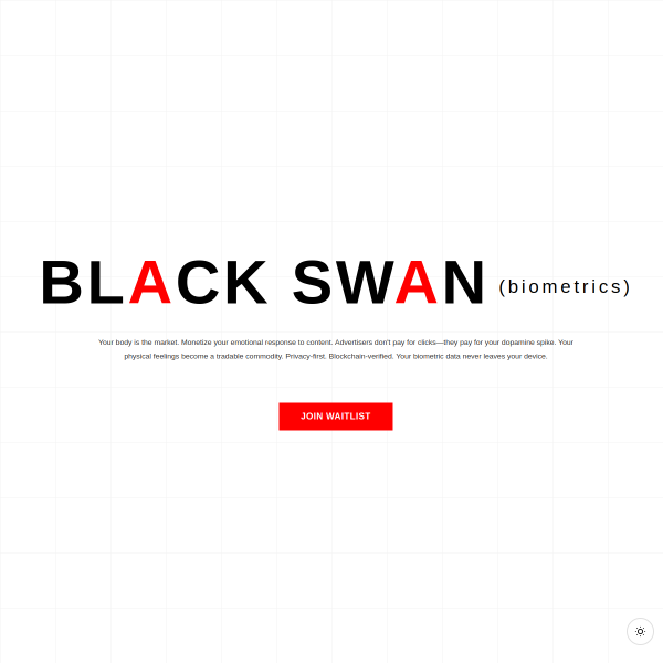 Screenshot of black-swan.thomasbale.com