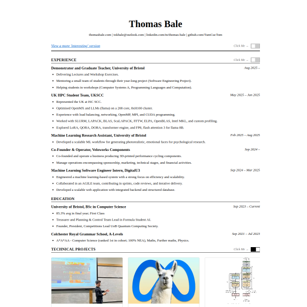 Screenshot of v2.thomasbale.com