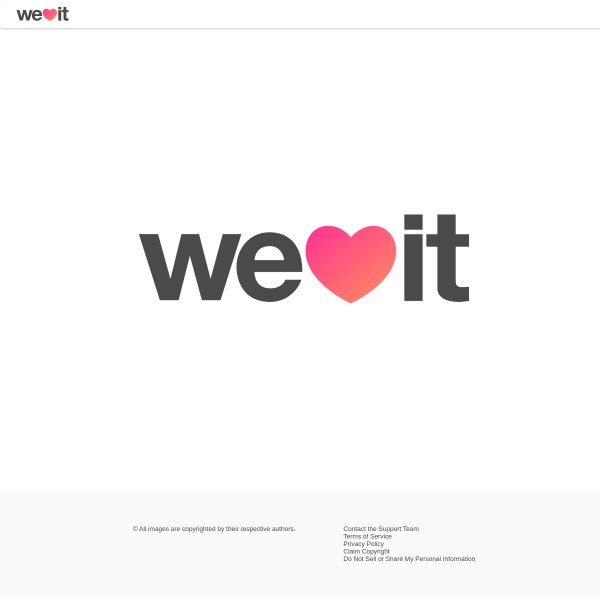 We Heart It homepage screenshot
