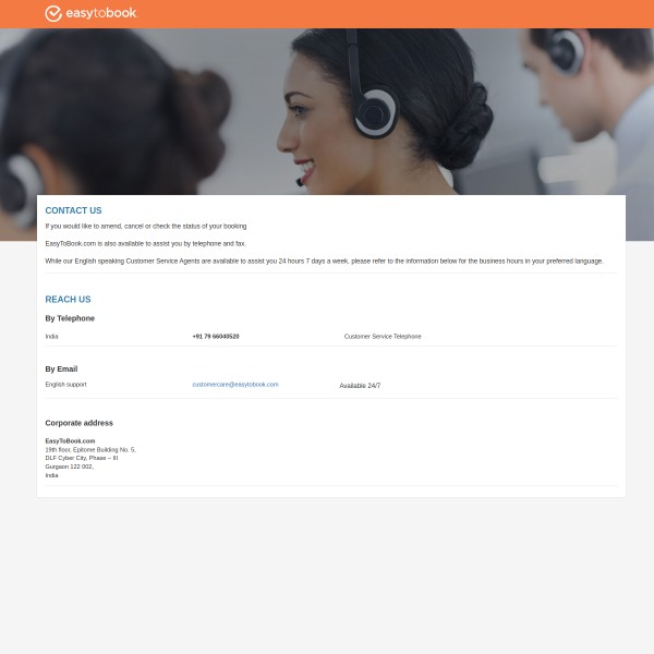 EasyToBook.com homepage screenshot