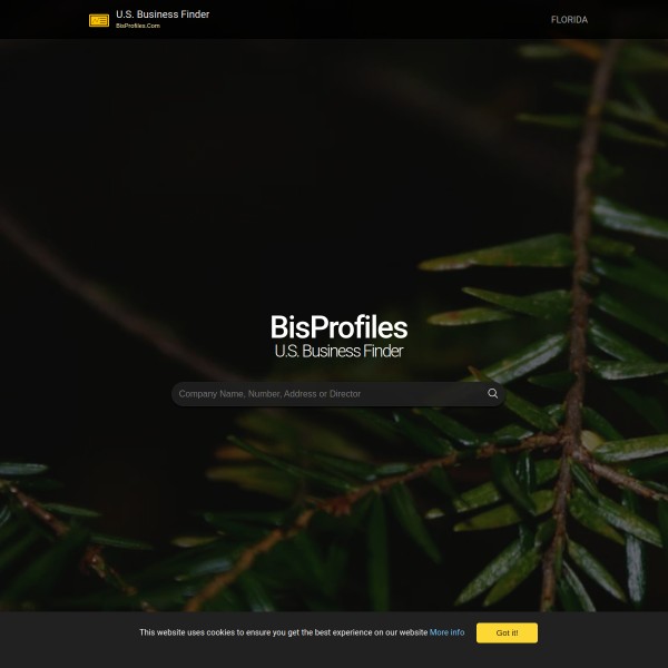bisprofiles.com homepage screenshot