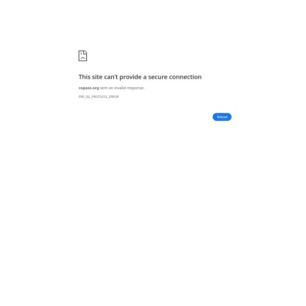 Copass homepage screenshot
