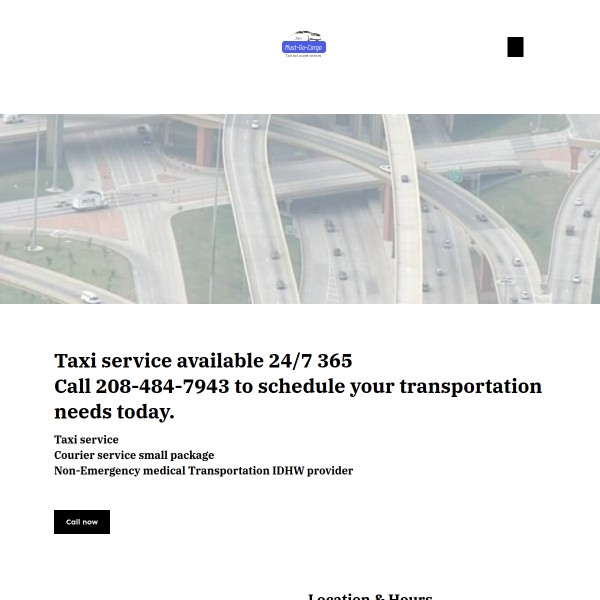 Square Site homepage screenshot