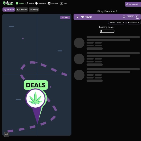 Pluug homepage screenshot