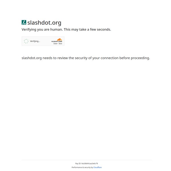 Slashdot Software homepage screenshot