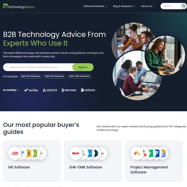 Technology Advice profile & reviews | myPresences