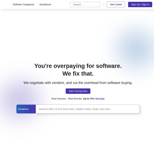 Tekpon homepage screenshot