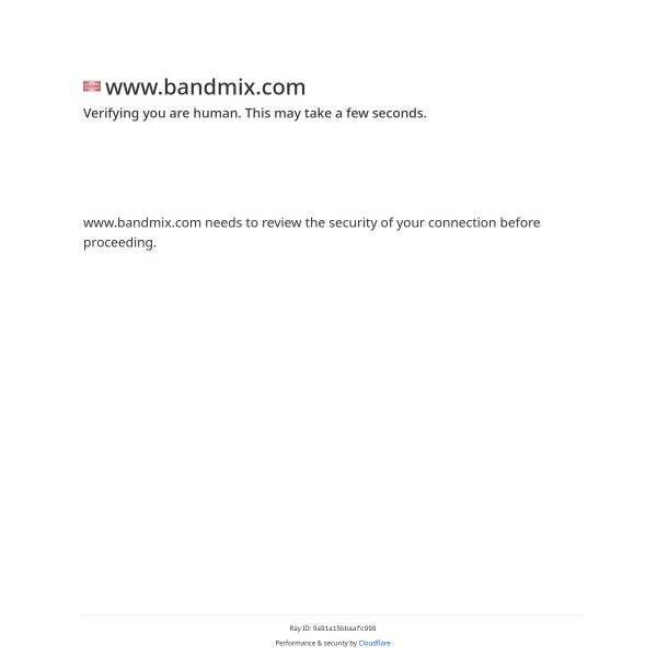Bandmix homepage screenshot