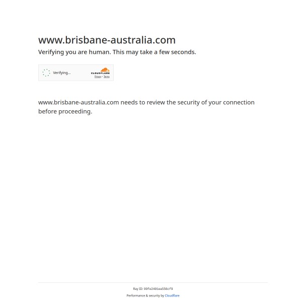 Brisbane Australia homepage screenshot