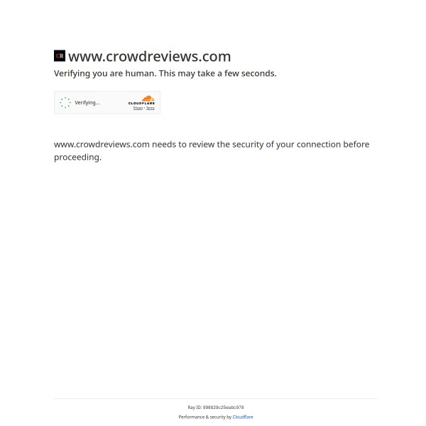 CrowdReviews homepage screenshot