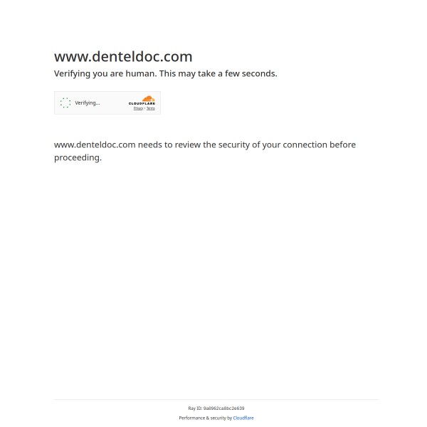 Dentel homepage screenshot