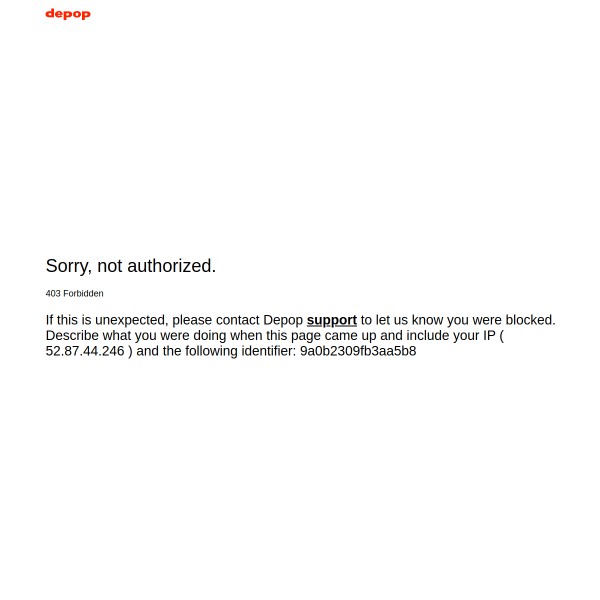 Depop homepage screenshot