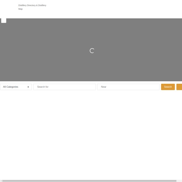 Distillery Directory & Map homepage screenshot