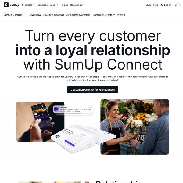 FiveStars homepage screenshot