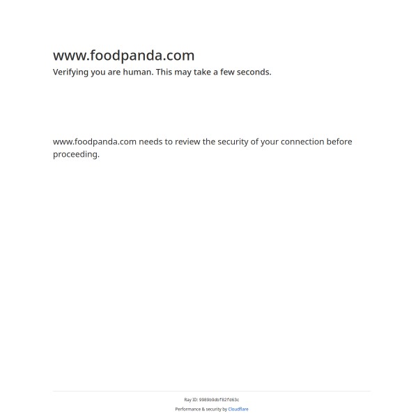 foodpanda homepage screenshot