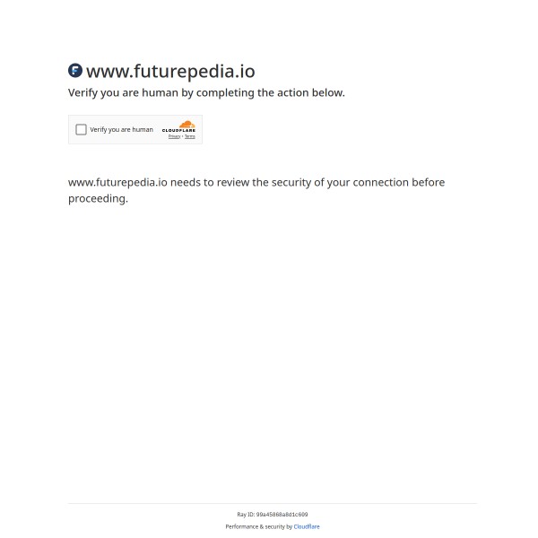 Futurepedia homepage screenshot