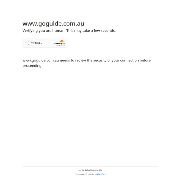 GoGuide homepage screenshot