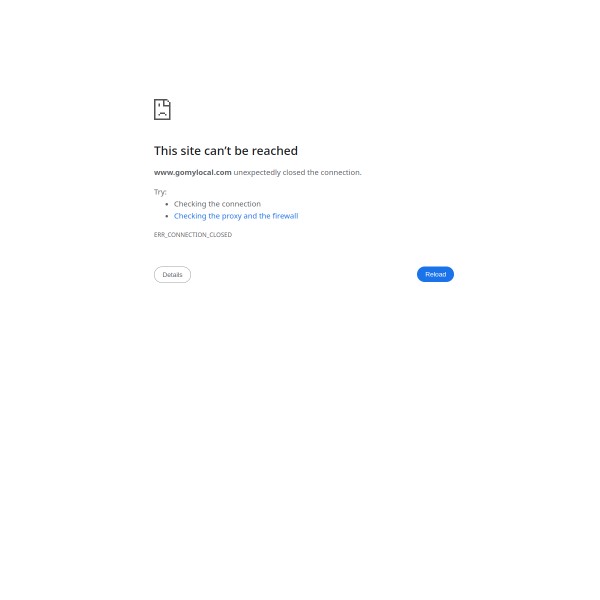 GoMyLocal homepage screenshot