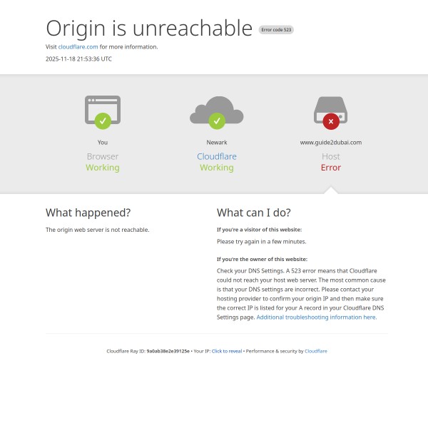 Guide 2 Dubai homepage screenshot
