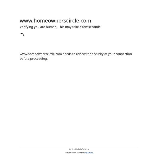 Home Owners Circle homepage screenshot