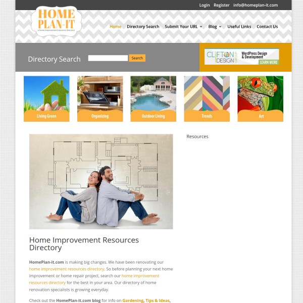 Homeplan-it homepage screenshot