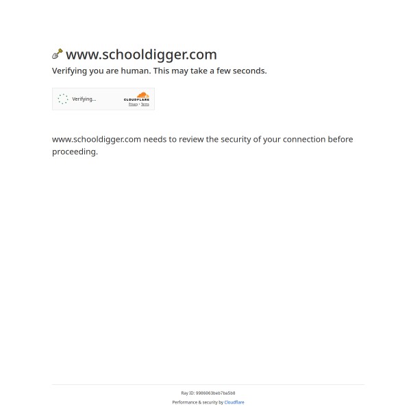 SchoolDigger homepage screenshot