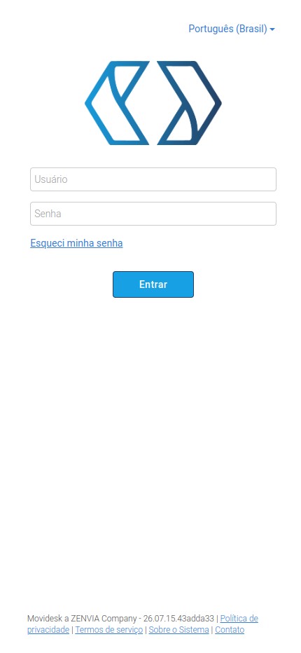 Preview mobile do site