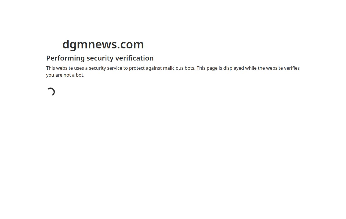DGM News published placement screenshot