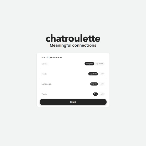 Chatroulette.com