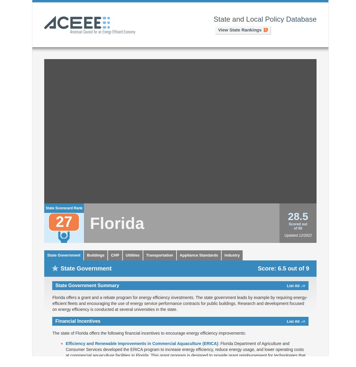 The American Council for an Energy-Efficient Economy (ACEEE)