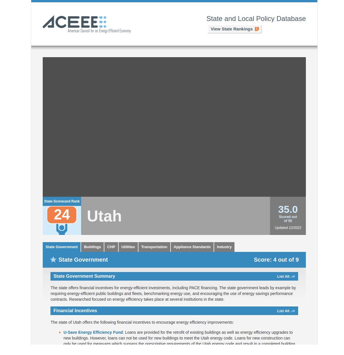 The American Council for an Energy-Efficient Economy (ACEEE)