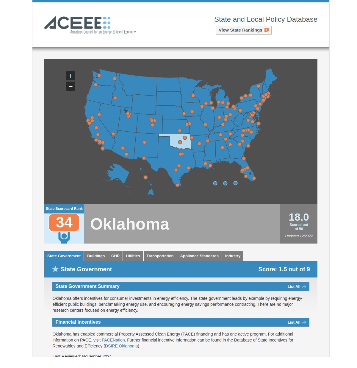 The American Council for an Energy-Efficient Economy (ACEEE)