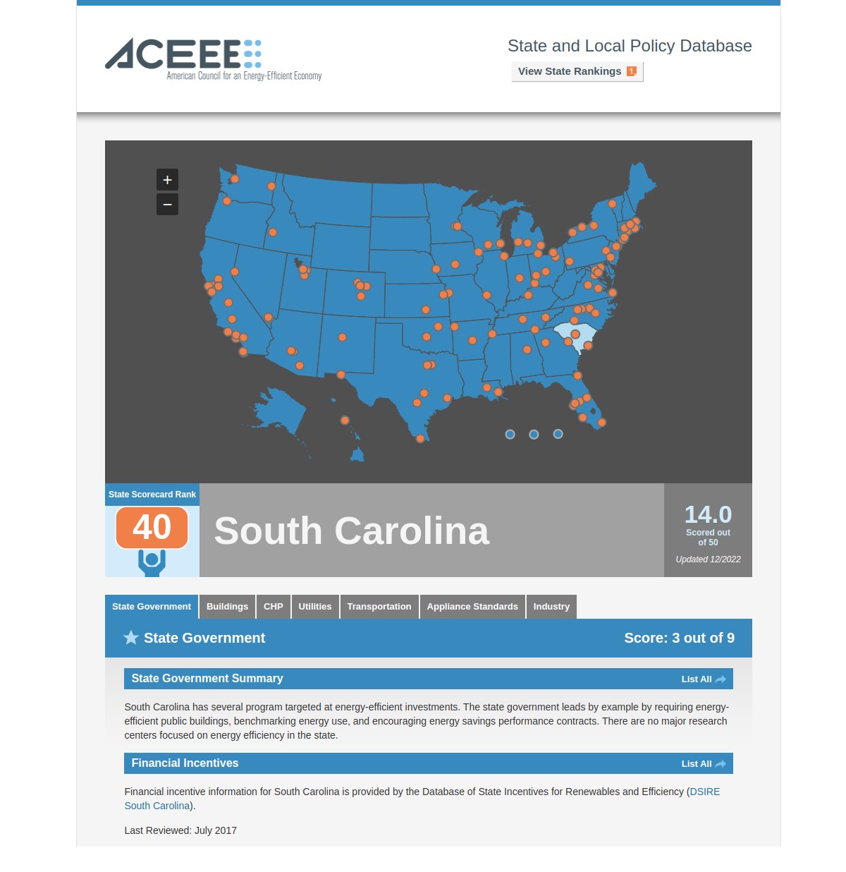The American Council for an Energy-Efficient Economy (ACEEE)