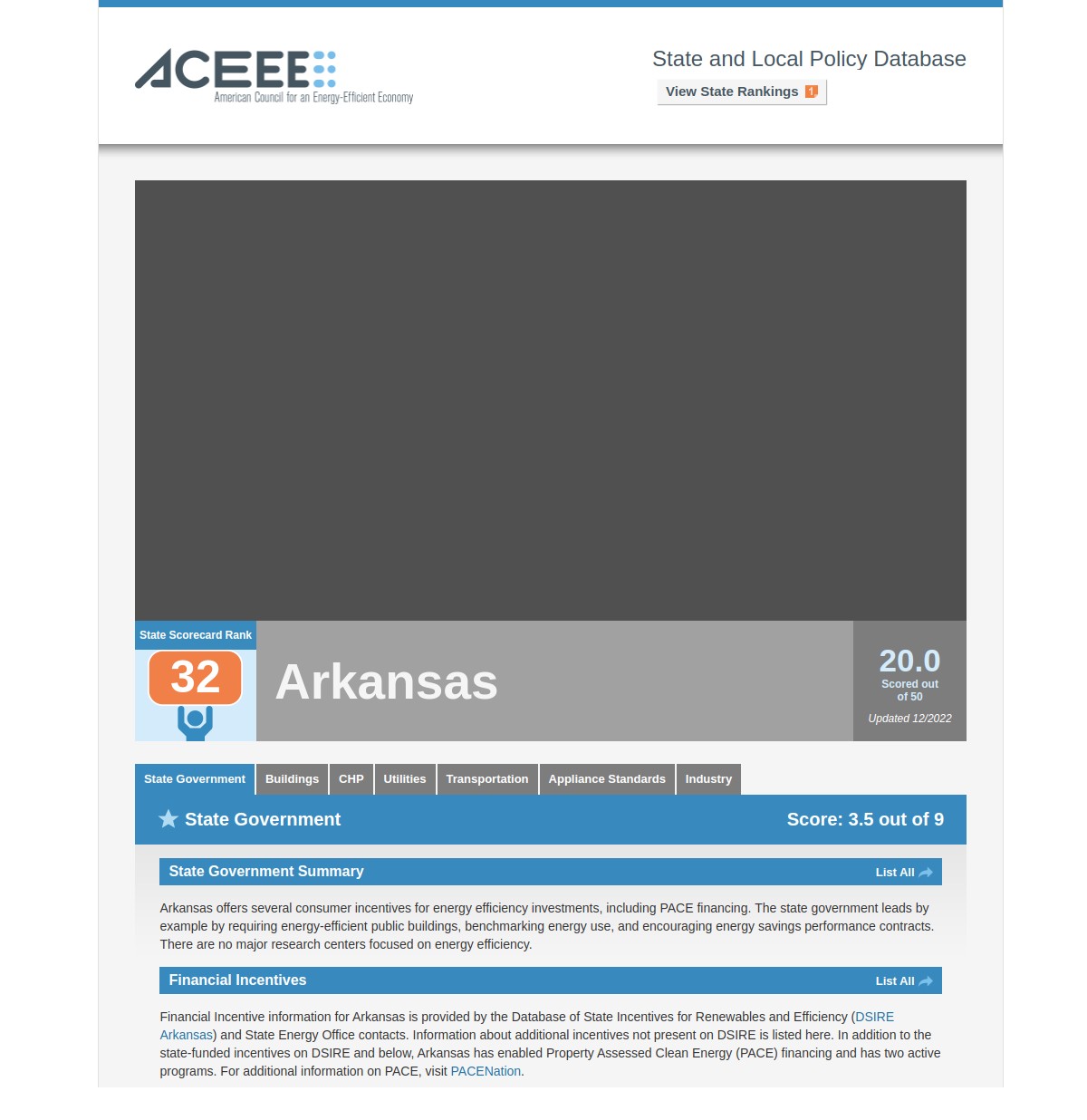 The American Council for an Energy-Efficient Economy (ACEEE)