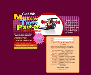 Get This MASSIVE TRAFFIC PACKAGE Absolutely FREE!