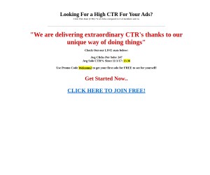 Looking For a High CTR For Your Ads?
