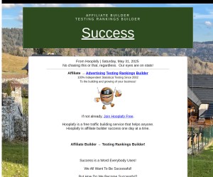 We All Want To Be Successful