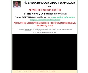 This BREAKTHROUGH VIDEO TECHNOLOGY has NEVER BEEN DUPLICATED