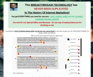Breakthrough Technology enables Worldwide Monitors to CLOSE YOUR SALES 24/7.