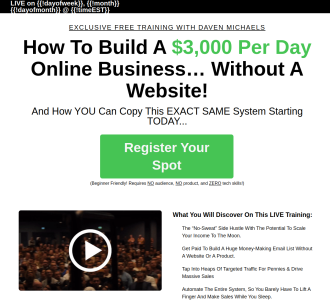 Earn $3k Everyday With No Website                                              