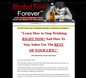 Alcohol Free Forever (tm) - Revamped For 2019 + $75 Bonus!                     