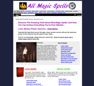 All Magic Spells (tm) : Top Converting Magic Spell Ecommerce Store             