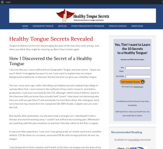Healthy Tongue Secrets Revealed.                                               