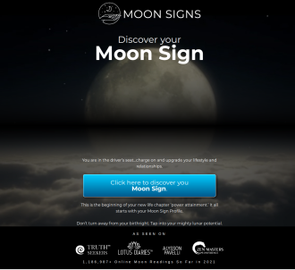 Moon Sign Reading - The Astrological Offer That Reveals The Real You!          