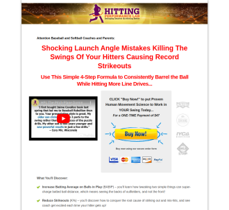 Pitch-plane Dominator Online Video Hitting Course                              