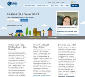 Housecarers.com Worldwide House Sitters And Pet Sitters Directory              