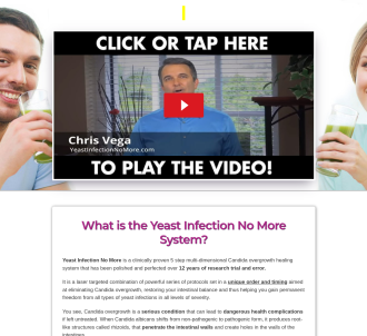 Yeast Infection No More (tm) ~ Top Candida Offer On Cb!                        